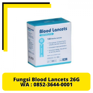 Fungsi Blood Lancets 26G WA _ 0852-3644-0001