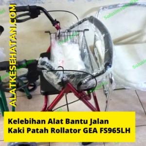 Kelebihan Alat Bantu Jalan Kaki Patah Rollator GEA FS965LH